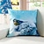 cheap Throw Pillows &amp; Covers-3D Design Print Animal Snow Birds Decorative Throw Pillow Case Cushion Cover for Sofa Home Decor Polyester