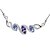 cheap Necklaces-Women&#039;s Crystal Choker Necklace - Crystal Fashion Purple, Green, Blue Necklace Jewelry For Wedding, Party, Daily