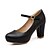 cheap Women&#039;s Heels-Women&#039;s Shoes Leatherette Chunky Heel Heels Heels Office &amp; Career / Party &amp; Evening / Casual Black / Blue / Pink / White