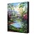 economico Landscape Paintings-Oil Painting Hand Painted - Landscape Modern Stretched Canvas