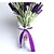 olcso Esküvői virágok-Esküvői virágok Szabadformájú Levendula Csokrok Esküvő Parti /Estélyi Szárított virág