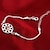 זול צמיד אופנתי-נשים שרשרת וצמידים זירקון זירקוניה מעוקבת נחושת מצופה כסף סגנון מינימליסטי אופנתי כסף תכשיטים 1pc