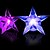 halpa Sisustus ja yövalot-uutuus Pentagram tähden muotoinen 7 värinvaihto koriste led yövalo