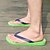 cheap Men&#039;s Slippers &amp; Flip-Flops-Men&#039;s Shoes Rubber Spring / Summer / Fall Comfort Slip Resistant Red / Green / Blue