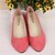 cheap Women&#039;s Flats-Women&#039;s Flats Dress Shoes Ballerina Plus Size Flat Heel Basic Fleece Summer Light Yellow Light Purple White