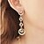 cheap Earrings-Women&#039;s Cubic Zirconia Drop Earrings Hoop Earrings Cubic Zirconia Earrings Jewelry Screen Color For
