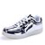cheap Men&#039;s Sneakers-Men&#039;s Women&#039;s Shoes Leatherette Spring Fall Lace-up for Athletic Casual Outdoor Silver Golden