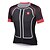 cheap Men&#039;s Clothing Sets-KEIYUEM Men&#039;s Short Sleeve Cycling Jersey with Bib Shorts Black White Green Bike Tights Clothing Suit Waterproof Windproof 3D Pad Sports Clothing Apparel / Stretchy