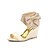 cheap Women&#039;s Sandals-Women&#039;s Shoes Heel Wedges / Heels / Peep Toe Sandals / Heels Outdoor / Dress / Casual Pink / Purple / Almond