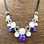 cheap Necklaces-Women&#039;s Cubic Zirconia Choker Necklace Fashion Cubic Zirconia Rhinestone Opal Screen Color Necklace Jewelry For