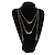cheap Necklaces-Necklace Pendant Necklaces / Chain Necklaces / Strands Necklaces Jewelry Party / Daily / Casual / Sports Alloy Gold 1pc Gift