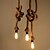 cheap Pendant Lights-250 cm LED Pendant Light Metal Others Vintage / Country 110-120V / 220-240V