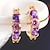 cheap Earrings-Earring Stud Earrings Jewelry Wedding / Party / Daily / Casual / Sports Alloy / Zircon 1set Assorted Color