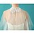 cheap Wraps &amp; Shawls-Wedding  Wraps / Shawls / Hoods &amp; Ponchos Capes Sleeveless Lace / Tulle Ivory Wedding / Party/Evening / Casual Bateau Appliques / Crystal