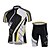 cheap Men&#039;s Clothing Sets-Men&#039;s Short Sleeve Cycling Jersey with Shorts Bike Shorts Clothing Suit Breathable 3D Pad Quick Dry Ultraviolet Resistant Winter Sports Elastane Fashion Mountain Bike MTB Road Bike Cycling Clothing