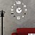 baratos Relógios de Parede com Espelho-Casual Moderno/Contemporâneo Escritório/Negócio Plástico Redonda Interior，AA