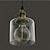 olcso Sziget lámpák-12 cm(4.7 inch) Mini stílus Függőlámpák Fém Üveg Festett felületek Retro 110-120 V / 220-240 V