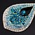 cheap Earrings-Lady&#039;s Multi-Stone Zircon Blue Natural Stone Chandelier Drop Earrings for Wedding Party Jewelry