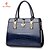 cheap Handbag &amp; Totes-Women&#039;s Ruffles PU Tote Solid Colored Wine / Khaki / Lavender