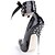 cheap Women&#039;s Heels-Women&#039;s Sexy Shoes Stiletto Heel Leatherette Spring / Fall Black / Purple / Party &amp; Evening / Party &amp; Evening / EU39