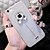 cheap Cell Phone Cases &amp; Screen Protectors-Phone Case For Apple Back Cover iPhone X iPhone 8 Plus iPhone 8 iPhone 7 Plus iPhone 7 iPhone 6s iPhone 6 Plus iPhone 6 iPhone 5 Rhinestone Glitter Shine Soft TPU