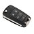 cheap Car Accessories-Folding Remote Key Case Shell Fob 5 Buttons For Chevrolet Camaro Cruze