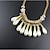 abordables Collares-Mujer Cristal Collares Declaración Collar con perlas Gota Moda Perla Legierung Pantalla de color Gargantillas Joyas Para