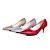 cheap Women&#039;s Heels-Women&#039;s Shoes Leatherette Stiletto Heel Heels Heels Wedding / Office &amp; Career / Party &amp; Evening Red / Silver / Gold