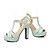 cheap Women&#039;s Sandals-Women&#039;s Shoes Leatherette Summer Chunky Heel Platform Imitation Pearl Buckle for Casual Office &amp; Career Dress Beige Green Pink