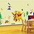 cheap Wall Stickers-Animals Wall Stickers 3D Wall Stickers Decorative Wall Stickers, Vinyl Home Decoration Wall Decal Wall Decoration / Removable