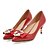 cheap Women&#039;s Heels-Women&#039;s Shoes Patent Leather Cone Heel Pointed Toe Heels Dress Black / Pink / Red / White / Silver / Gold