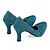 cheap Ballroom Shoes &amp; Modern Dance Shoes-Women&#039;s Modern Shoes Sparkling Glitter Buckle Sandal / Heel Sparkling Glitter / Buckle Customized Heel Customizable Dance Shoes Blue / Indoor / Performance / Practice / Professional