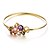 cheap Bracelets-Cuff Bracelet Vintage Party Work Cubic Zirconia Gold Plated Screen Color Jewelry Party Costume Jewelry