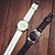 cheap Quartz Watches-Men&#039;s / Women&#039;s / Couple&#039;s Sport Watch / Fashion Watch PU Band Black / White