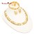cheap Jewelry Sets-WesternRain Top Quality Classic Women Necklace Jewelry Set African Gold Plated Charming Chunky Costume Jewelry Sets