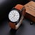 cheap Watches-SOXY® High Quality Precise Business Fashion Gold Plate PU Leather Strape Watch with Exquisite Quartz Watch for Men Wrist Watch Cool Watch Unique Watch
