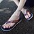 billige Hjemmesko og flipflop-sandaler til mænd-Herrer Syntetisk Forår Sommer Efterår Afslappet Rød Grøn Marine Marineblå