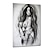 cheap Nude Art-Black and White Sketch Women Printing on Canvas Framed Design
