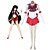 economico Costumi anime-Ispirato da Sailor Moon Sailor Mars Anime Costumi Cosplay Giapponese Abiti Cosplay Collage Top Per Per uomo Per donna