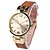 cheap Fashion Watches-Foreign Trade Fashion Slim Leather Strap Watch Cool Watches Unique Watches