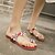 cheap Women&#039;s Sandals-Women&#039;s Shoes Heel Flip Flops Sandals Outdoor / Dress / Casual Black / Blue / Red / Gold