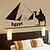 cheap Wall Stickers-Wall Stickers Wall Decals Style Egyptian Pyramids PVC Wall Stickers