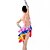 cheap Latin Dancewear-Latin Dance Outfits Performance Polyester Tassel Dress / Sleeves / Headwear