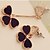 cheap Earrings-Women&#039;s Drop Earrings Mismatched Ladies Classic Trendy Rhinestone Earrings Jewelry Black For Daily Casual