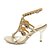 cheap Women&#039;s Sandals-Women&#039;s Shoes Leather Stiletto Heel Heels Sandals Party &amp; Evening / Dress / Casual Rose Gold