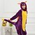 billige Kigurumi-pyjamas-Voksne Kigurumi-pyjamas Drage Dyremønster Onesie-pyjamas Koralfleece Cosplay Til Damer og Herrer Nattøj Med Dyr Tegneserie Festival / Højtider Kostumer