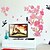 cheap Wall Stickers-The New Magpie Peach Blossom Sofa Setting Wall Sticker Sitting Room Tv Setting Decorates A Wall Post