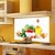 billige Kjøkkenrengjøring-flyttbare kjøkken oilproof vegg klistremerker med ferske grønnsaker stil vannavstøtende hjem kunst dekaler