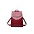 cheap Backpacks &amp; Bookbags-PU(Polyurethane) Commuter Backpack Solid Colored Casual Black / Brown / Red