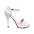 cheap Women&#039;s Sandals-Women&#039;s Shoes Stiletto Heel Peep Toe / Platform Sandals Party &amp; Evening / Dress Black / Pink / White